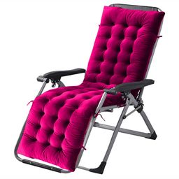 Mom's Moon Rose Velvet Rectangle Shaped Rocking Chair Cushion-image-98