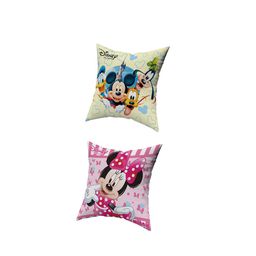 Kuber Industries Set Of 4 Both Side Disney Printed Reversible Cushion image 5