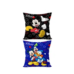 Kuber Industries Set Of 4 Both Side Disney Printed Reversible Cushion image 4