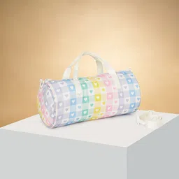 Pantaloons Junior Printed Oversized Structured Handheld Bag with Cut Work image 1