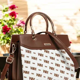 WOMEN MARKS Typography Printed Crossbody Handheld Bag-18
