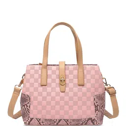 Diana Korr Geometric Printed Structured Handheld Bag image 4