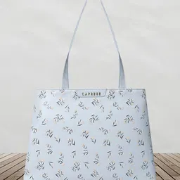 Caprese Women Floral Printed PU Shopper Handheld Bag-3