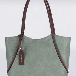 DressBerry Green Shopper Shoulder Bag-38