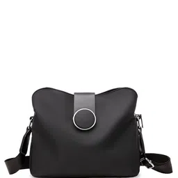 Diva Dale Structured Shoulder Bag with Cut Work image 2