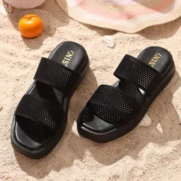 GNIST Open Toe Flatform Heels-17