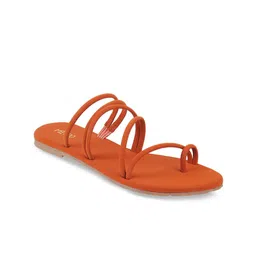 Metro Strappy One Toe Flats-43