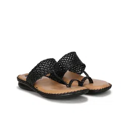 Denill Braided One Toe Flats-18