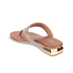 Metro Embellished Open Toe Block Heels image 5