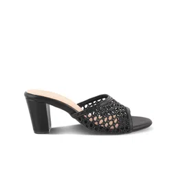 Tresmode Miko Textured Block Heels image 3