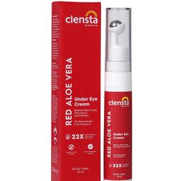 Clensta Red Aloe Vera Under Eye Cream With Niacinamide For Dark Circles - 15g-picture-36
