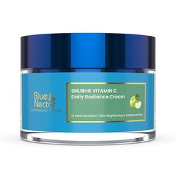 Blue Nectar Natural Vitamin C Face Cream for Glowing Skin & Dark Spot Removal - 50g-9