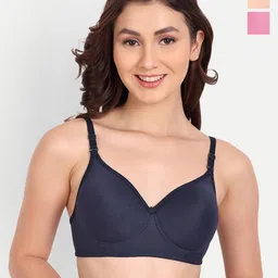 Liigne Pack of 3 Full Coverage Lightly Padded Bra with All Day Comfort-picture-55