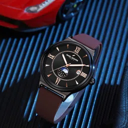 Daniel Hechter Paris Men Round Dial & Straps Analogue Watch DHM1012-03 image 3