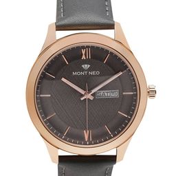 MONT NEO Men Dial & Leather Straps Analogue Watch 8009D-L3315-image-29
