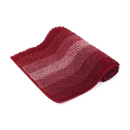 HOKIPO Red 1000GSM Water Absorbent Bath Rug-35