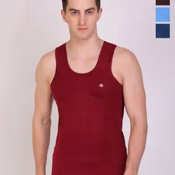 T.T. Men Pack Of 4 Titanic Pure Cotton Assorted Innerwear Vests- TIT_DYED_RN_PO4_MIX_80-image-71