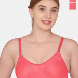 KOMLI Pack Of 3 Seamless Full Coverage Pure Cotton T-shirt Bra With All Day Comfort-picture-41