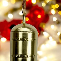 Hind Decor Metallic Hanging Christmas Bell-image-44
