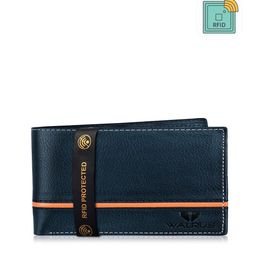 Walrus Men Leather Two Fold Wallet With RFID-24