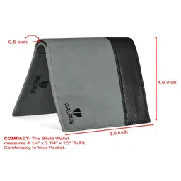 Walrus Men Printed Two Fold Wallet With RFID image 3