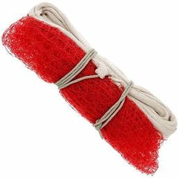 PS Pilot Badminton net Nylon Rope niwar Tape with Four Side Tape Color red Pack of 1 image 1