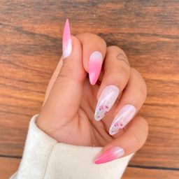 buddy jelly trends Premium Designer 24pcs Stick-on Nails set, with Easy Glue Tab application, Nails are Reusable & Unbreakable (JP2558) image 1