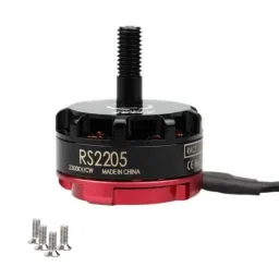 EMAX RS2205 2300KV Brushless DC Motor for FPV Racing Drone Black Cap (CW Motor Rotation) - RS2873/RS4665-17