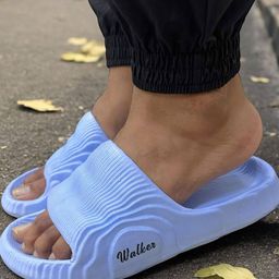 trz Men Patterned Slides image 1