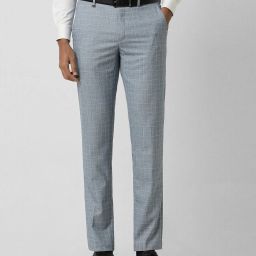 van heusen Flat Front Trousers with Insert Pockets image 1