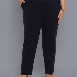 aurelia Mid-Rise Flat-Front Pants with Insert Pockets image 1