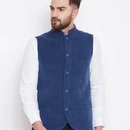 even Nehru Jacket with Insert Pockets image 1