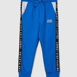 max Typographic Print Joggers with Drawstrings image 1
