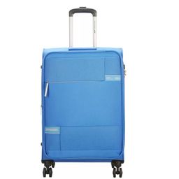 vip Typographic Print Trolley Bag with Number Lock image 1