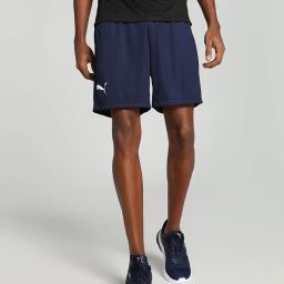 puma Logo Print Regular Fit Shorts with Insert Pockets image 1