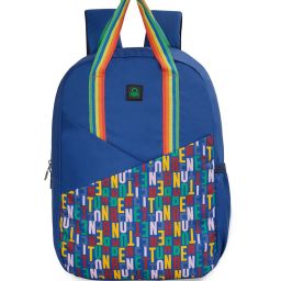 united colors of benetton Men Printed Backpack with Adjustable Strap image 1