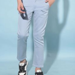 crimsoune club Flat-Front Chinos with Insert Pockets image 1