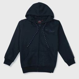 gini & jony Zip-Front Hoodie with Split Kangaroo Pockets image 1