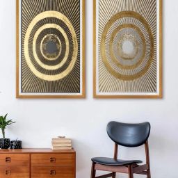 999store Set of 2 Canvas Printed Painting 30'' x 36'' image 1