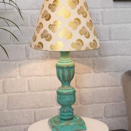 homesake French Trophy Table Lamp with Shade image 1