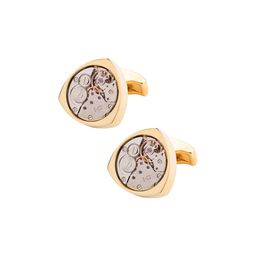 the tie hub Triangular Watch Mechanism Cufflinks image 1