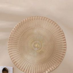 home centre Cinder Laser Cut Round Placemat image 1