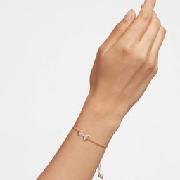 ted baker Gold-Plated Crystal Bow Barset Adjustable Bracelet image 1