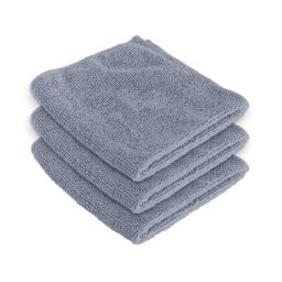 encasa Set of 3 Microfibre Face Towels 23" x 15" image 1