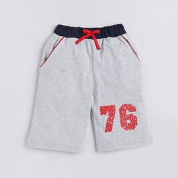 toonyport Typographic Print Shorts with Insert Pockets image 1