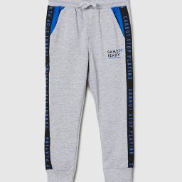 max Typographic Print Joggers with Drawstrings image 1