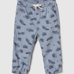 max Typographic Print Joggers with Elasticated Drawstring Waist image 1