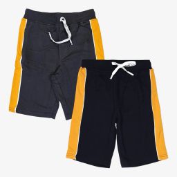 alan jones clothing Pack of 2 Coloublock Shorts with Drawstring Waist image 1