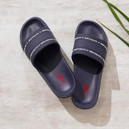 u.s. polo assn. Men Brand Print Wode 3.0 Slides image 1
