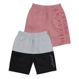 hellcat Typographic Flat Front Shorts image 1